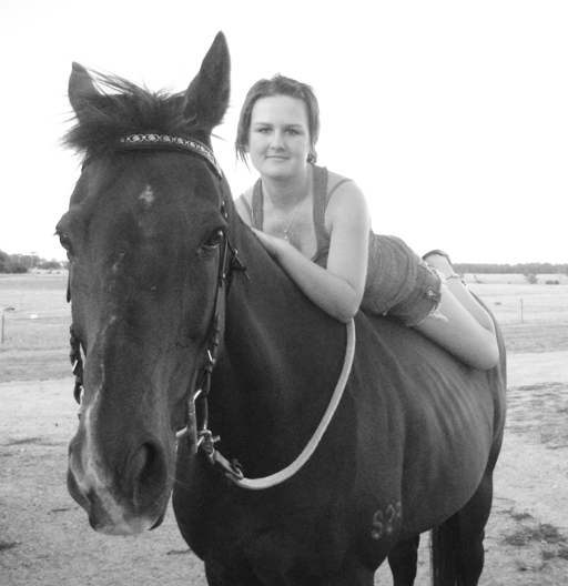 Send in your pictures today! Rach & Trooper